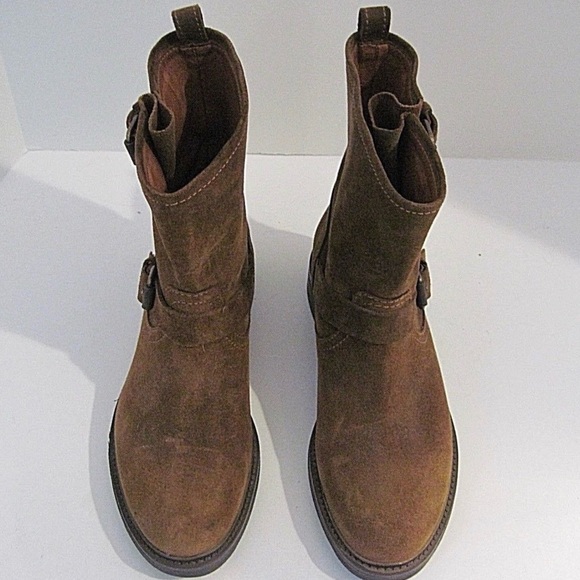 J. Crew Shoes - J. Crew Brown Combat & Moto Boots